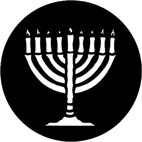 Rosco Standard Steel Gobo #78007A Menorah