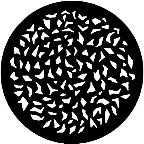 Rosco Standard Steel Gobo #7809 - Sharp Breakup - Size A 100mm