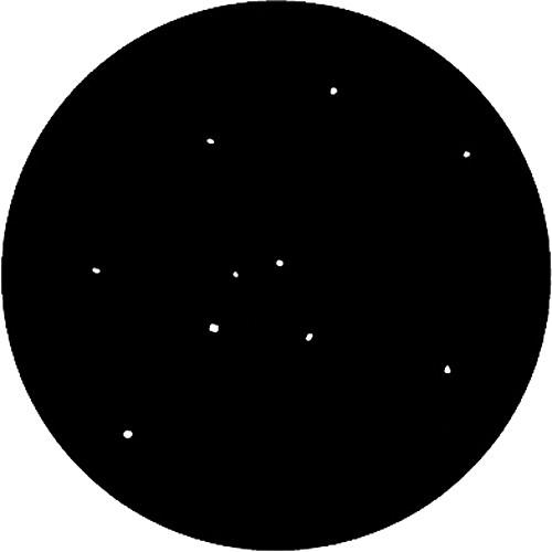 Rosco Standard Steel Gobo #7851 - Realistic Stars - Size E 37.5mm