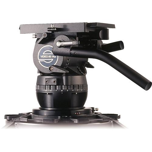Sachtler Video 60 Plus Studio Fluid Head - Supports 35-145 lbs