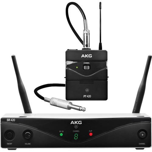 AKG WMS420 UHF Wireless Instrumental System