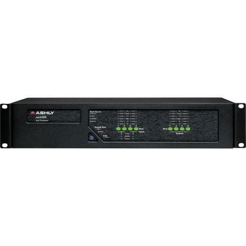 Ashly ne4400MS - Network Enabled Digital Signal Processor with Mic Input and AES Output Options