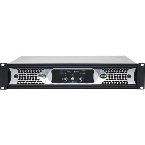 Ashly nX Series NX4002 2-Channel 400W Power Amplifier with Programmable Outputs