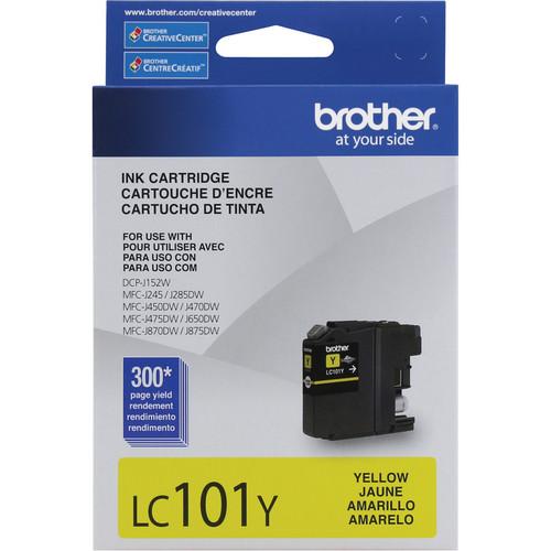 Brother LC101Y Innobella Standard Yield Ink Cartridge
