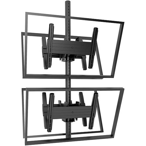 Chief MCB1X2U Fusion Medium Back-to-Back Stacked Ceiling Mount