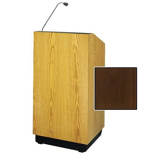 Da-Lite Lexington 25" Floor Lectern with Gooseneck Microphone