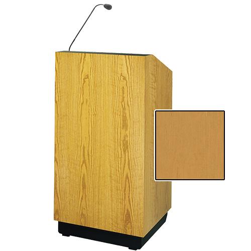 Da-Lite Lexington 32" Floor Lectern with Gooseneck Microphone