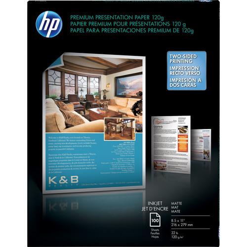 HP Premium Inkjet Matte Presentation Paper- 8.5 x 11"