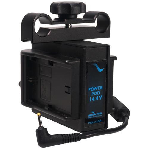 IndiPRO Tools Power Grid System Dual Canon LP-E6 Type Batteries Battery Plate for Pocket Cinema Camera