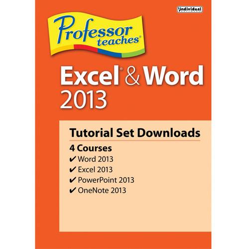 Individual Software Professor Teaches Excel & Word 2013 Tutorial Set