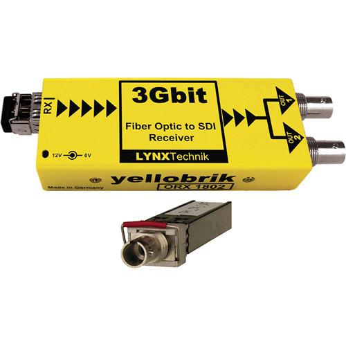 Lynx Technik AG yellobrik 3Gbit Fiber Optic to SDI Receiver