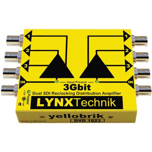 Lynx Technik AG Yellobrik DVD 1823 Dual SDI Reclocking Distribution Amplifier