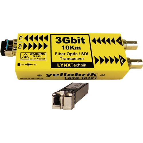 Lynx Technik AG yellobrik OTR 1810 3Gbit Multi-Mode Fiber Optic SDI Transceiver