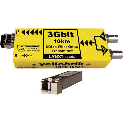 Lynx Technik AG yellobrik OTX 1812 3Gb SDI to Fiber Optic Transmitter