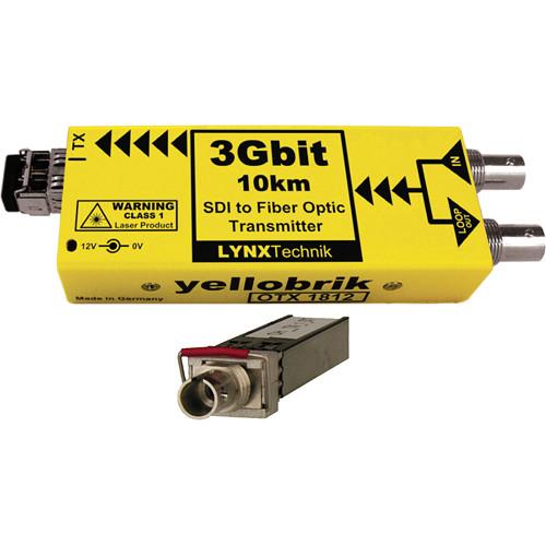 Lynx Technik AG yellobrik OTX 1812 3Gb SDI to Fiber Optic Transmitter