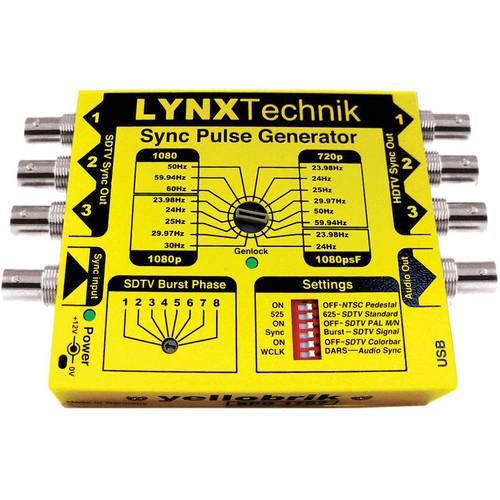 Lynx Technik AG yellobrik SPG 1707 HD SD Sync Pulse Generator with Genlock