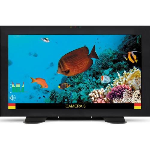 Marshall Electronics V-R173-IMD-3GTE 17.3" Rackmout Production Monitor with Desktop Stand