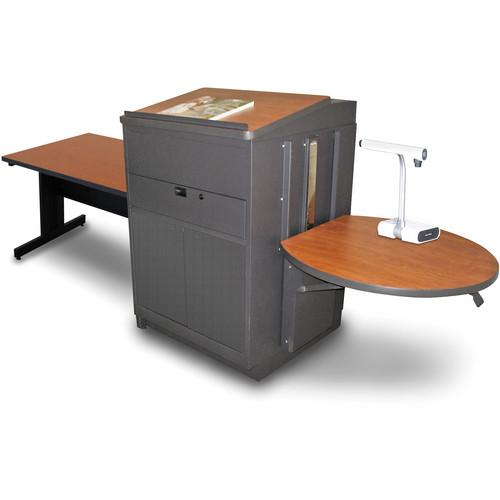 Marvel Vizion Rectangular Table with Media Center and Lectern