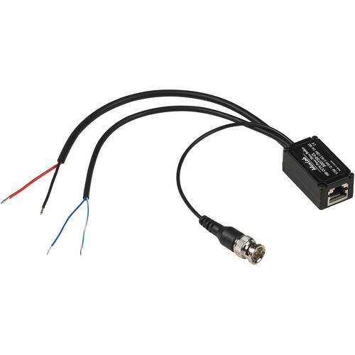 MuxLab 500720-CL HD CCTV Pass-Thru Balun with Cable Leads