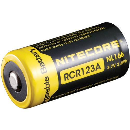 Nitecore RCR123A Li-Ion Rechargeable Battery