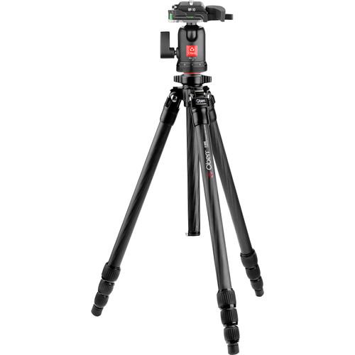 Oben CT-2431 Carbon Fiber Tripod and BA-108 Ball Head Kit
