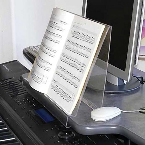 Omnirax PLEXMS Clear Plexiglas Stand for Sheet Music or Manuscripts