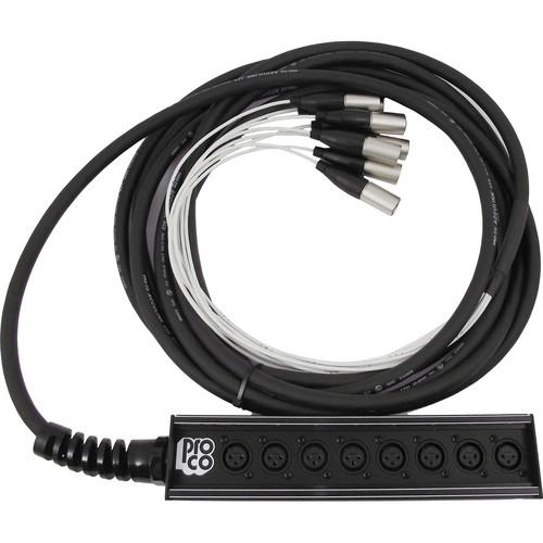 Pro Co Sound StageMASTER 8-Channel XLR Stage Snake
