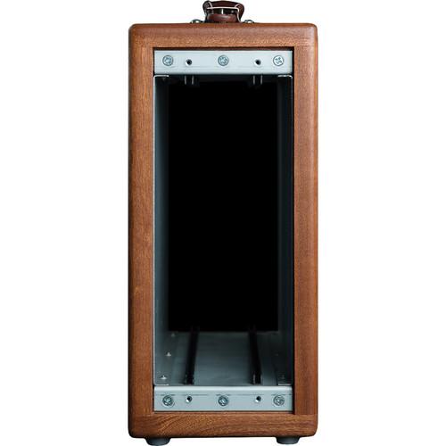 Rupert Neve Designs Vertical Wood Rack for Two Half-Rack Shelford Portico Series Modules