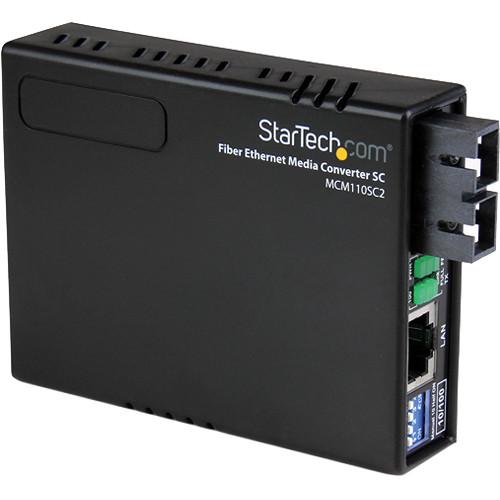 StarTech 10 100 Multi-Mode Fiber to Ethernet Media Converter