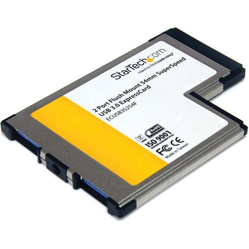 StarTech 2-Port ExpressCard 54mm USB 3.0