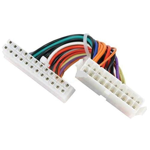 Tera Grand 6" 20-Pin Male to 24-Pin Female ATX Power Adapter Cable