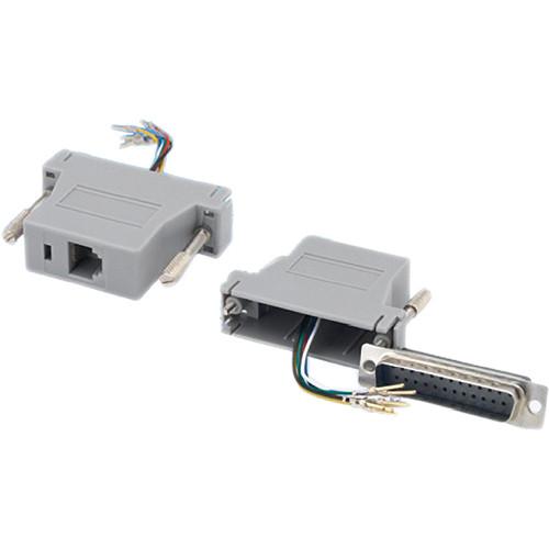 Tera Grand DB 25-Pin Male to RJ-12 Female Modular Adapter