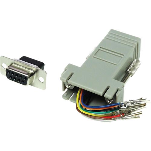 Tera Grand DB 9-Pin Female to RJ-45 Female Modular Adapter