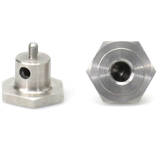 Transvideo Female 3 8" to M4 Adapter for 3D Heavy-Duty Swing Arms