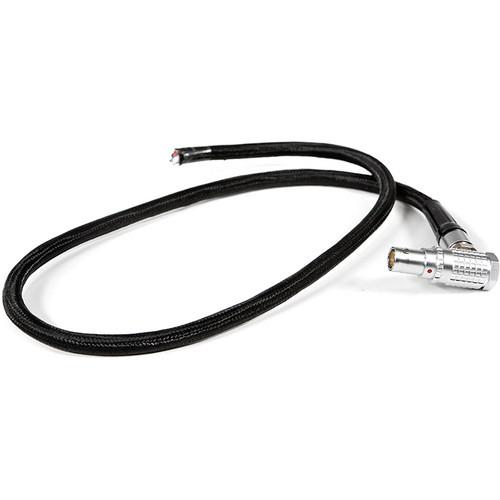 Wooden Camera RED Epic & Scarlet Right Angle Power Connector to Flying Leads