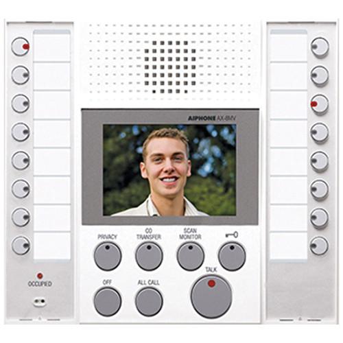 Aiphone AX-8MV-W Master Station for AX Series Integrated Audio Video Security System