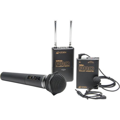 Azden Pro Series Dual-Channel VHF Wireless Kit