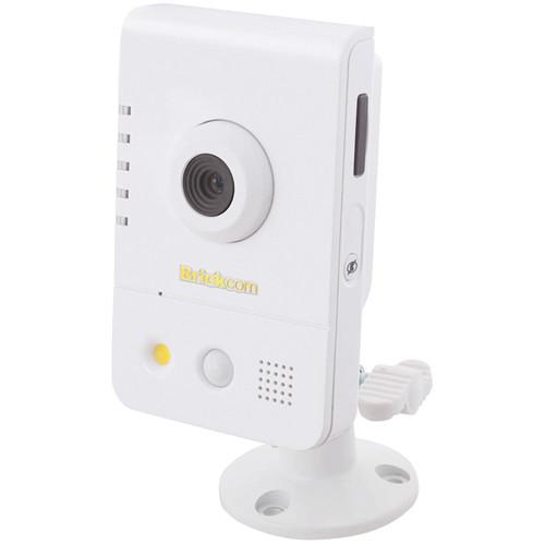 Brickcom CB-101Ap Compact Cube Network Camera with 2-Way Audio, PoE, & 2.8mm Lens