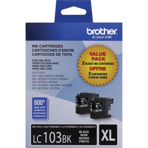 Brother LC103BK Innobella High Yield XL Ink Cartridge