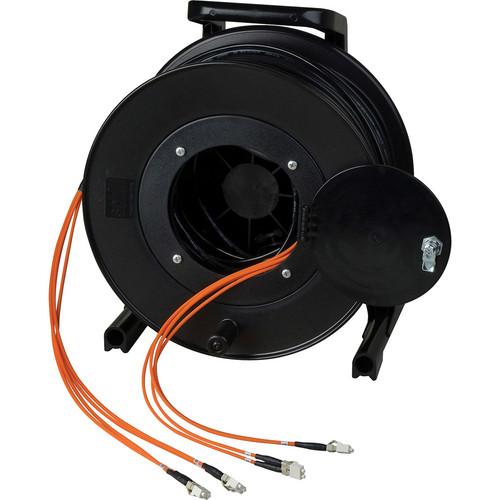Camplex OM1 4-Ch Multimode Tactical Fiber ST Snake Cable Reel