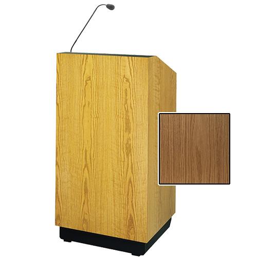 Da-Lite Lexington 32" Floor Lectern with Gooseneck Microphone