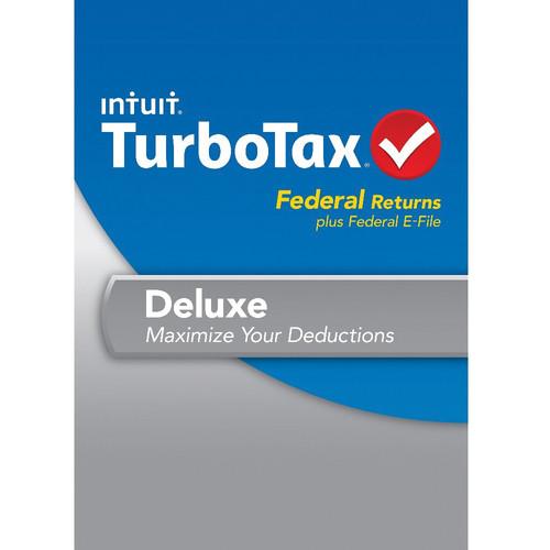Intuit TurboTax Deluxe Federal E-File 2013