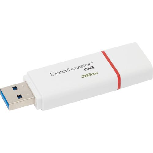 Kingston 32GB USB 3.0 DataTraveler I G4 Flash Drive