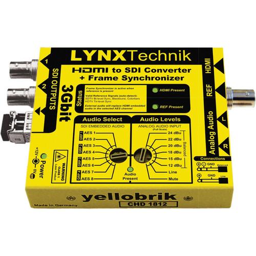 Lynx Technik AG yellowbrik HDMI to SDI Converter with Frame Synchronizer