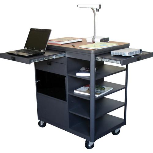Marvel Vizion Presenter Multi-Media Cart with Acrylic Door