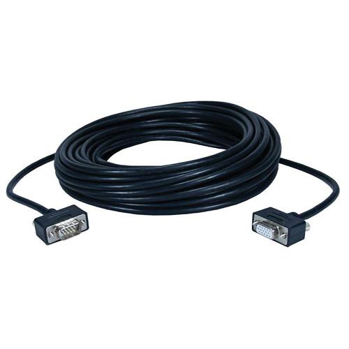 QVS UltraThin Tri-Shield Male to Female 15-Pin VGA Cable