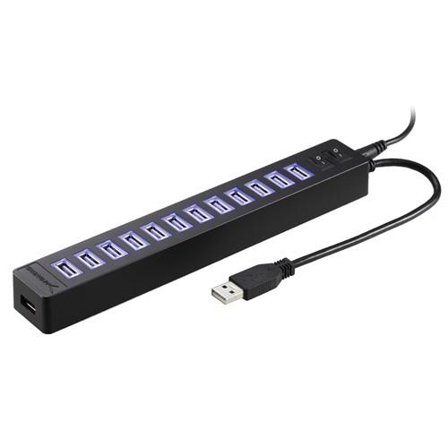 Sabrent 13-Port USB 2.0 Hub with Power Adapter