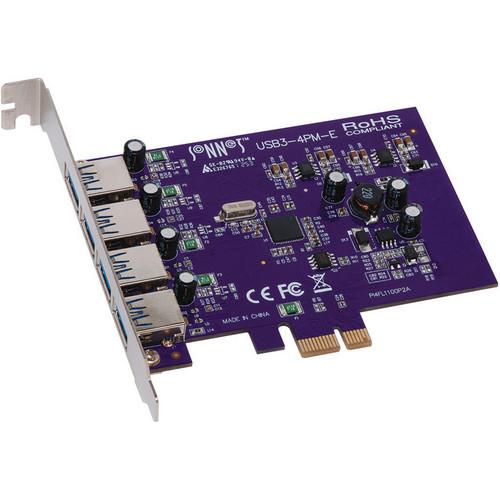 Sonnet USB3-4PM-E Allegro 4-Port USB 3.0 PCI Express Card