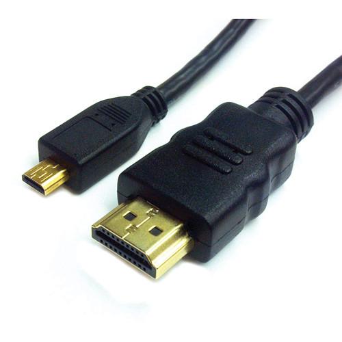 Tera Grand HDMI Type-A Male to Micro-HDMI Type-D Male Cable with Ethernet