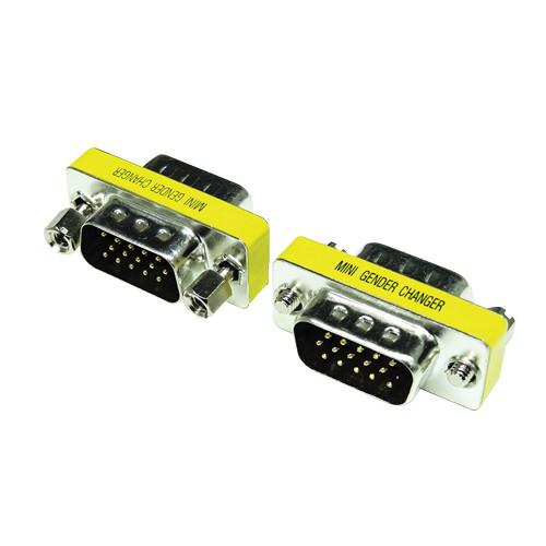 Tera Grand Mini Gender Changer HDB15 Male to HDB15 Male